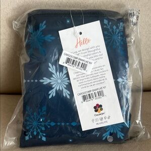 NWT Lug Cargo 1 Piece Compression Packing Cube in Snowflake Navy ❄️